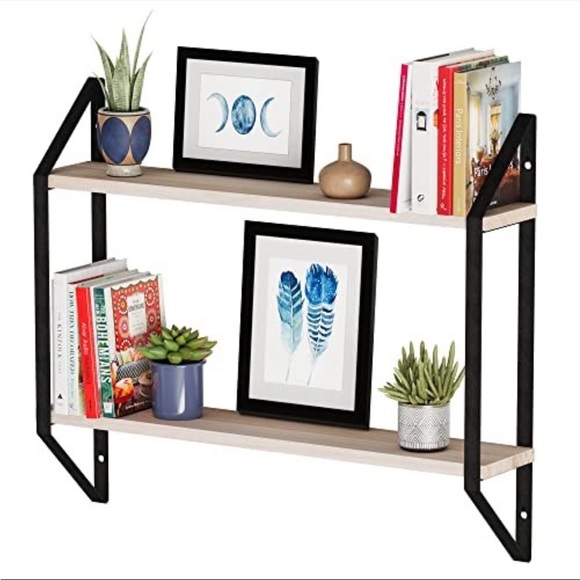 Wall Decor Floating Shelves Bookshelf Brand New Natural Finished Wood